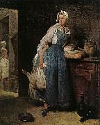 Jean Baptiste Simeon Chardin The Return from Market Sweden oil painting reproduction